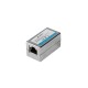 Lanberg AD-RJ45-RJ45-OS6 RJ-45 Plata